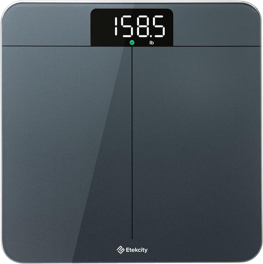 Scale for Body Weight, Digital Bathroom Scales for People, Most Accurate to 0.05Lb, Bright LED Display & Large Clear Numbers, Upgraded Quality for the Elderly Safe Home Use, 400 Lbs
