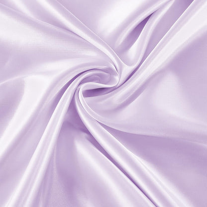Satin Pillowcase Queen Set of 2, Soft Pillowcases for Hair and Skin Similar to Silk, Lavender Pillow Cases 2 Pack with Envelope Closure, 20X30 Inches