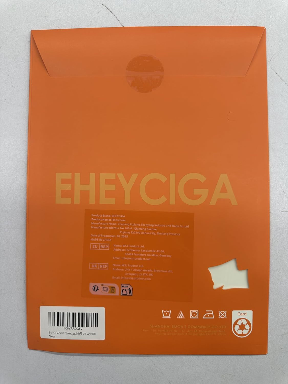 Satin Pillowcase Queen Set of 2, Soft Pillowcases for Hair and Skin Similar to Silk, Lavender Pillow Cases 2 Pack with Envelope Closure, 20X30 Inches