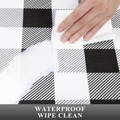 anti Fatigue Kitchen Mat Set of 2, Farmhouse Kitchen Rugs Non Skid Washable, Cushioned Kitchen Mats for Floor, Waterproof Memory Foam Kitchen Floor Mats, Standing Desk Mat Kitchen Runner Carpet