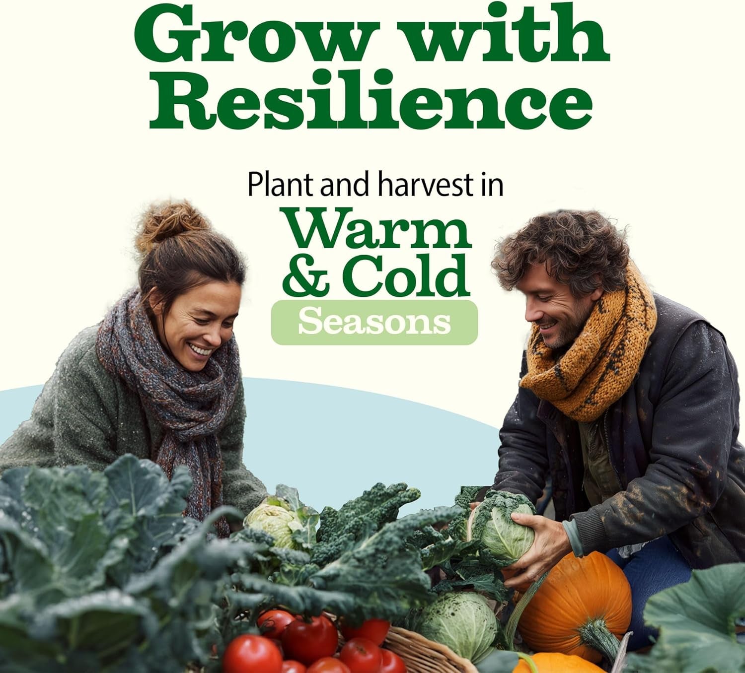 𝗨𝗦𝗔 𝗣𝗥𝗘𝗠𝗜𝗨𝗠 55 Vegetable Seeds Pack 28,000+ Non-Gmo Heirloom Seeds for Planting Vegetables, Survival Seed Vault, Garden Kit for Spring Fall Winter, Gift for Gardeners