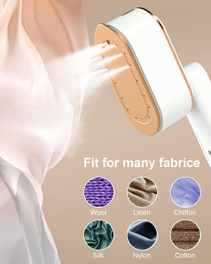 Travel Steamer Iron for Clothes - 1200W Handheld Size Portable Travel Steamer